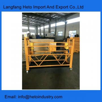 Hot galvanized steel building maintenance temporary suspended platform