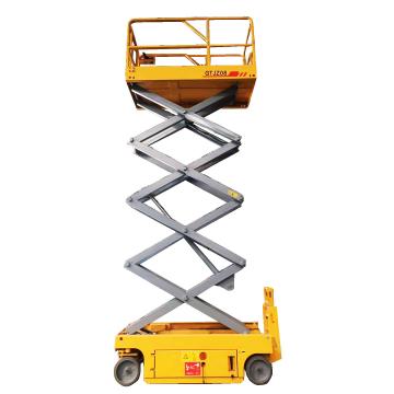 6m telescopic boom lift elevating work platform aerial work scissor lift platform