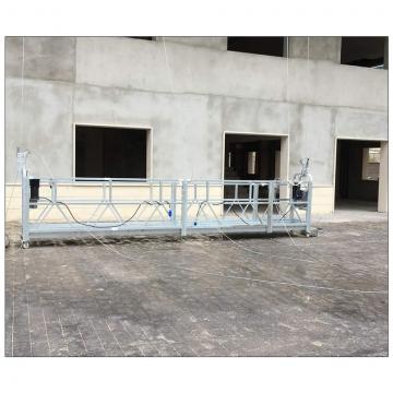 Aluminium lifting powed building cleaning ZLP630 temporary gondola system