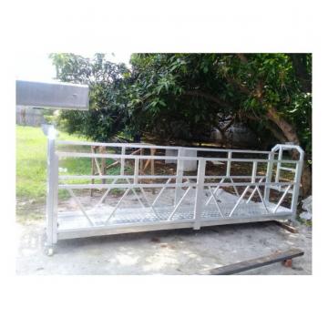 Galvanized steel ZLP800 Indonesia temporary platform gondola for maintenance