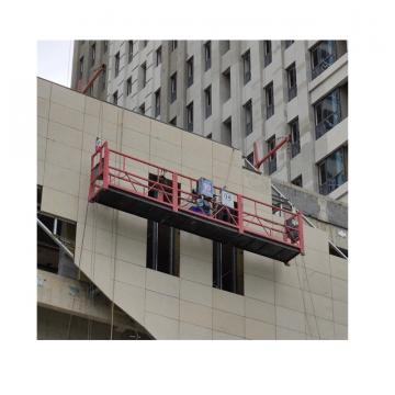 Painting steel ZLP630 electric suspended platform cradle for building cleaning