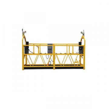 Painting steel 630kg ZLP630 suspended platform for building cleaning