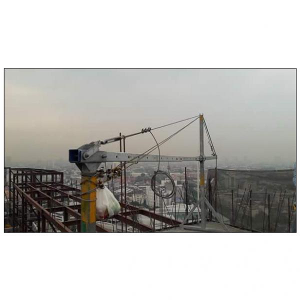 Painting steel suspended platform ZLP630 for building maintenance #1 image