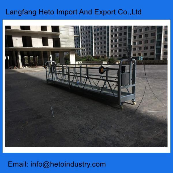 Indonesia construction building cleaning 2 meters aluminium temporary gondola platform #1 image