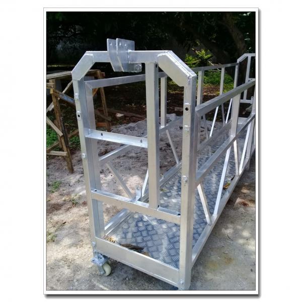 Aluminium lifting construction cradle ZLP630 suspended platform #1 image