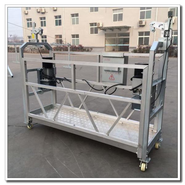 Aluminium temporary suspended platform ZLP630 counter weight gondola #1 image