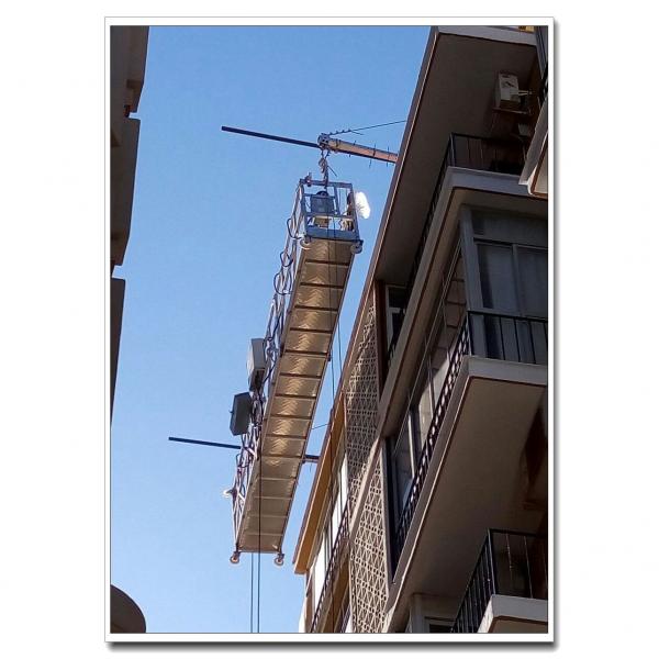 Electric hanging scaffolding ZLP630 temporary suspended platform #3 image