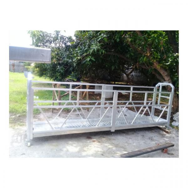 Aluminium 1000kg working platform gondola for building plastering #1 image