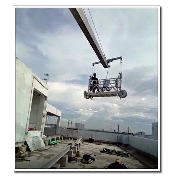 High rise building maintenance 6 meters temporary platform gondola system #3 image