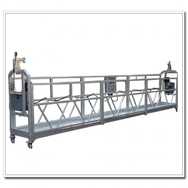 Aluminium 6 meters ZLP630 suspended scaffold gondola #1 image