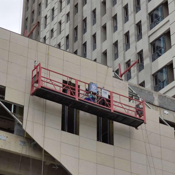 High rise building cleaning ZLP800 electric suspended platform manufacturer #4 image