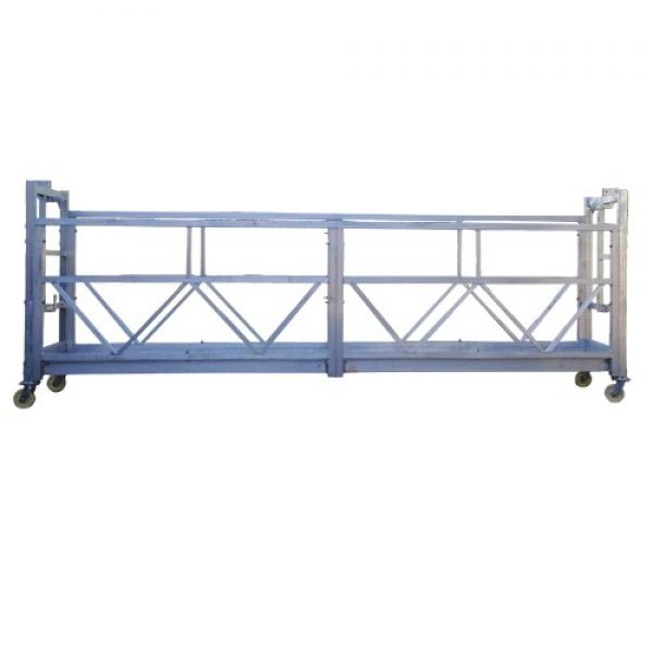 Lightweight aluminum temporary construction gondola for cleaning #1 image